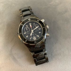 Black ceramic MICHELE Watch